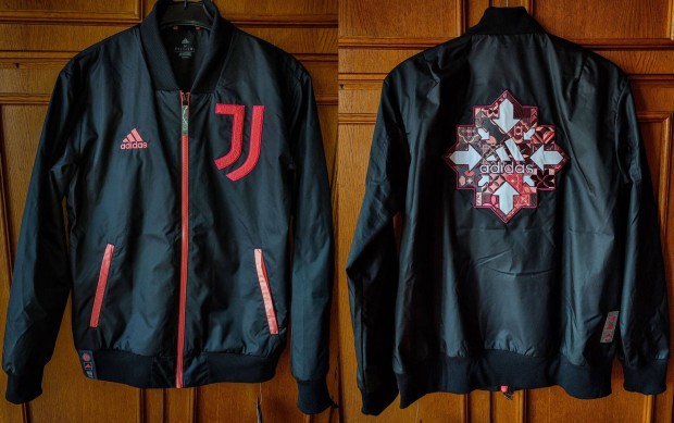 Juventus eredet adidas fekete bomber dzseki (M-es)
