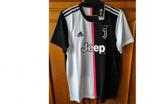 Juventus eredeti adidas 2019-2020 fekete fehr mez (M, XL, 2XL)