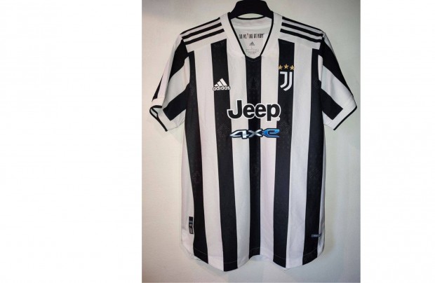 Juventus eredeti adidas 2021-22-es fekete fehr cskos mez (L-es)