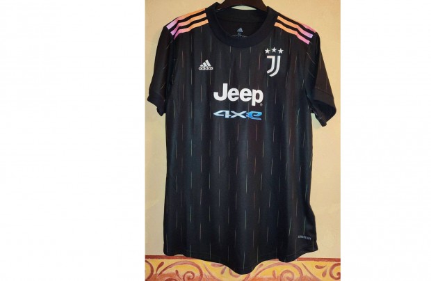 Juventus eredeti adidas 2021-22 fekete mez (XL)