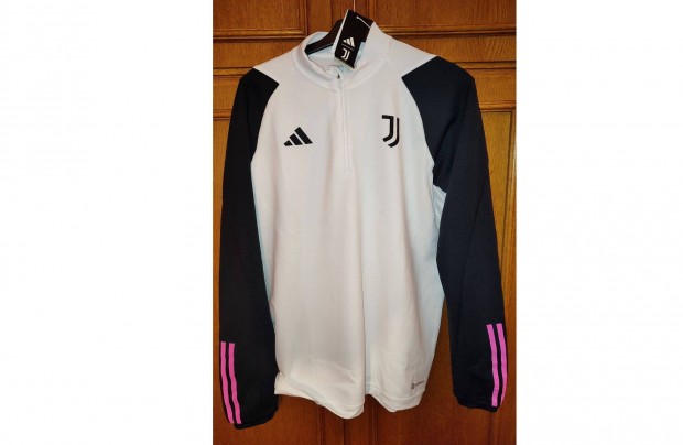 Juventus eredeti adidas fehr fekete pink cipzras nyak fels