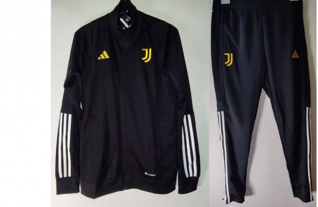 Juventus eredeti adidas fekete fehr arany szabadid szett (M-es)