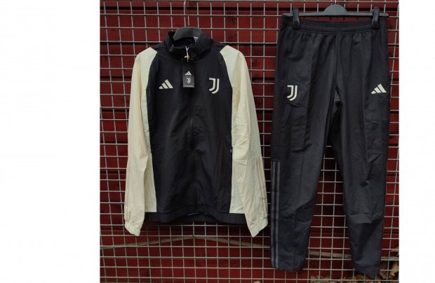 Juventus eredeti adidas fekete fehr szabadid szett (M-es)