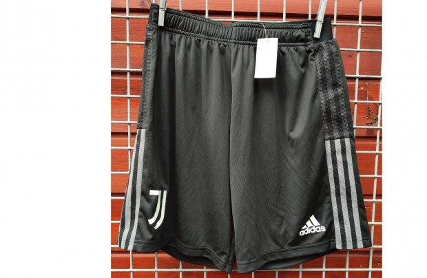 Juventus eredeti adidas fekete rvid nadrg (M)