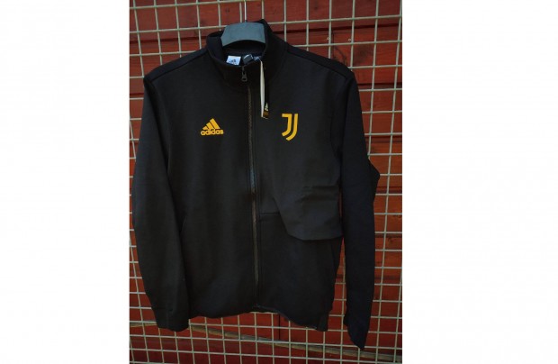 Juventus eredeti adidas fekete srga cipzras fels (M)