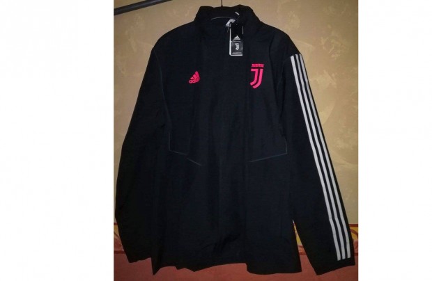 Juventus eredeti adidas kapucnis fekete széldzseki (XL)