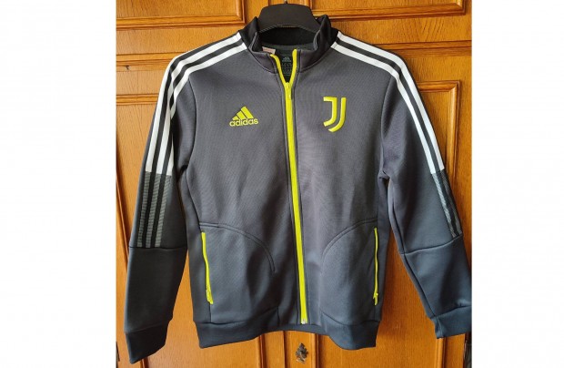 Juventus ezüst szürke eredeti adidas gyerek kabát - felső (L, 164)