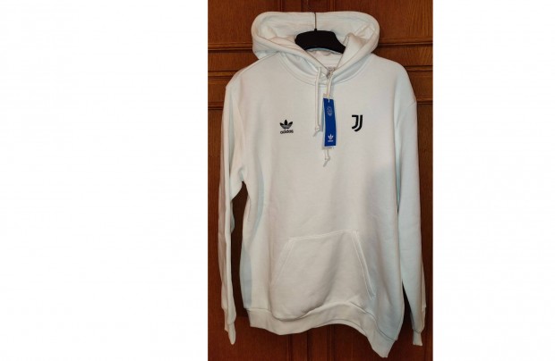 Juventus fehér eredeti adidas Originals kapucnis pulóver (M)