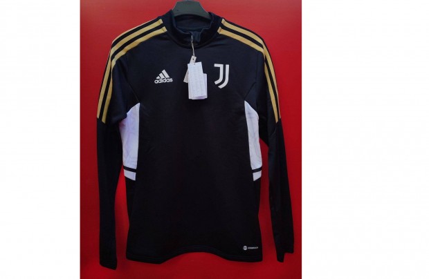 Juventus fekete arany eredeti adidas hossz ujj fels (S, XL)