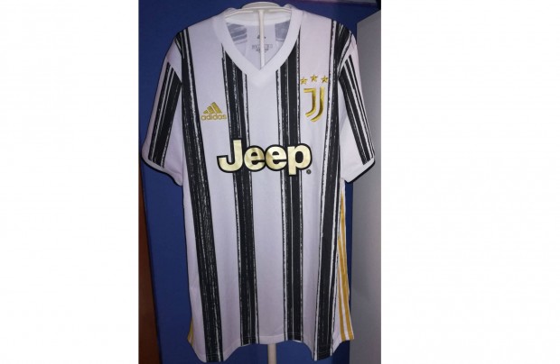 Juventus fekete fehér arany eredeti adidas 2020-21 mez (M)