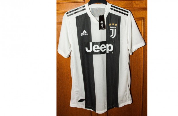 Juventus fekete fehér eredeti adidas climachill 2018-2019-es mez (L)