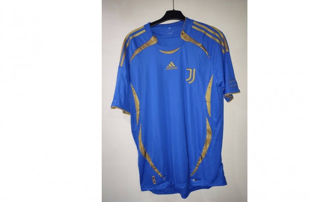 Juventus kék arany eredeti adidas centenáriumi mez (L)