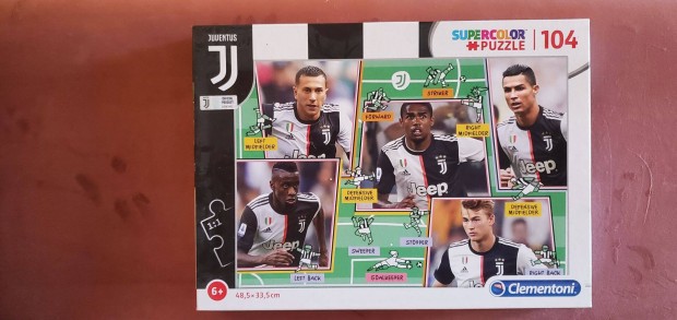 Juventus labdarg csapat 104 db-os puzzle