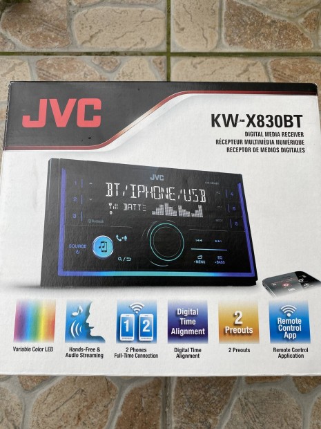 Jvc 2 din rdi usb/aux/bluetooth/spotify