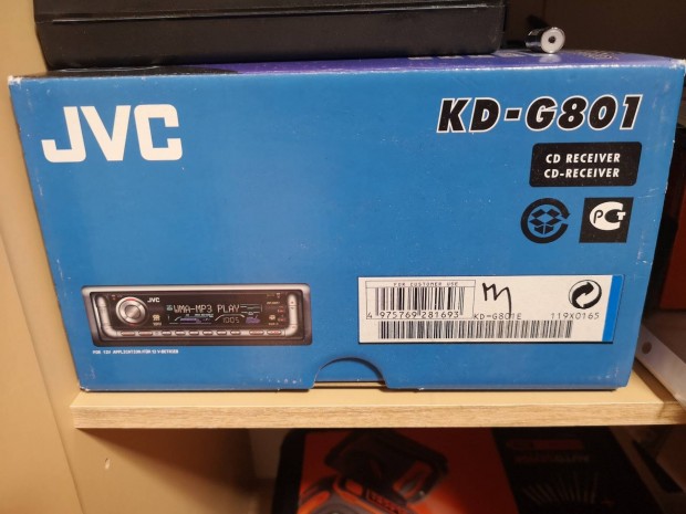 Jvc KD-G801 auts MP3, Fejegysg 