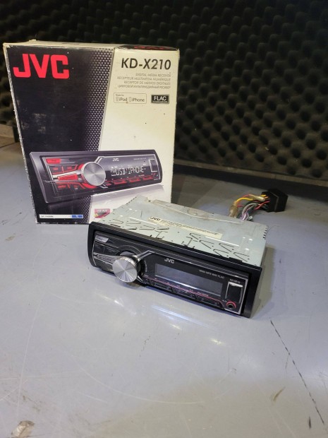 Jvc Kd-X210 fejegység (usb/aux/tuner)