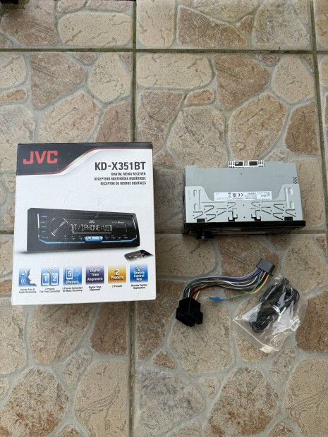 Jvc Kd-x 351bt ingyen fox posta usb/aux/bluetooth/spotify