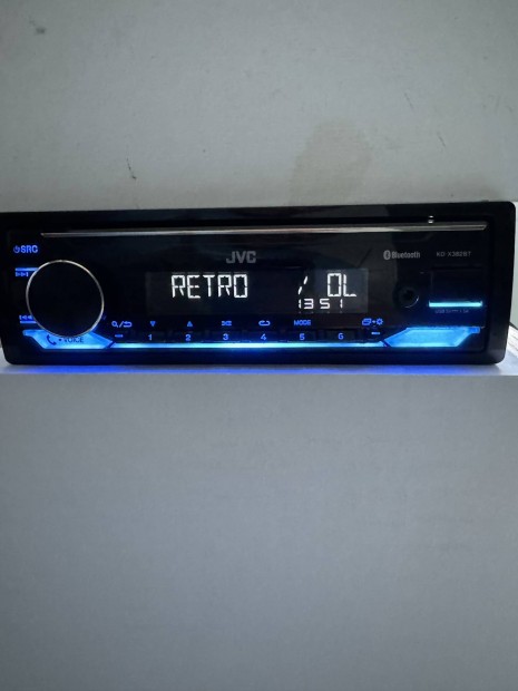 Jvc Kd-x 382bt ingyen fox posta usb/aux/bluetooth/spotify