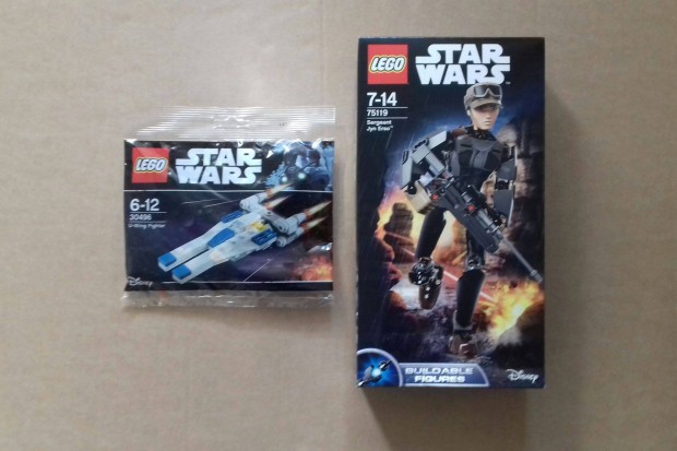 Jyn Erso: bontatlan Star Wars LEGO 75119 + 30496 U-wing Fighter Fox.r