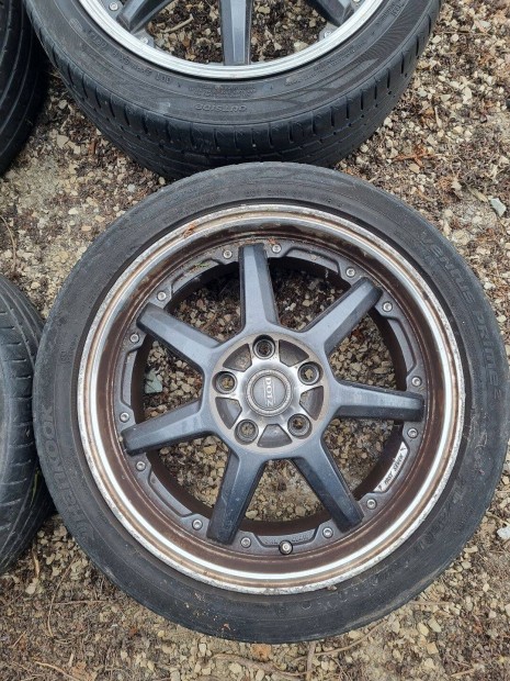 K158 215/45R17 Hasznlt Dotz Alufelni 8X17 5X114.3 ET48