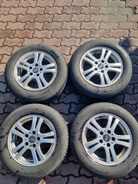 K170 195/65 R15 Kleber használt téli alu Opel 6.5X15 5X110 ET38
