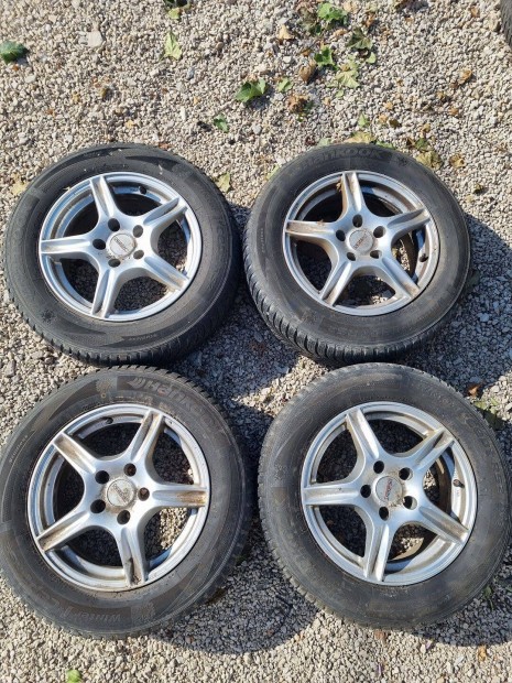 K171 195/65 R15 Hankook Használt téli alu 6.5X15 5X110 ET35