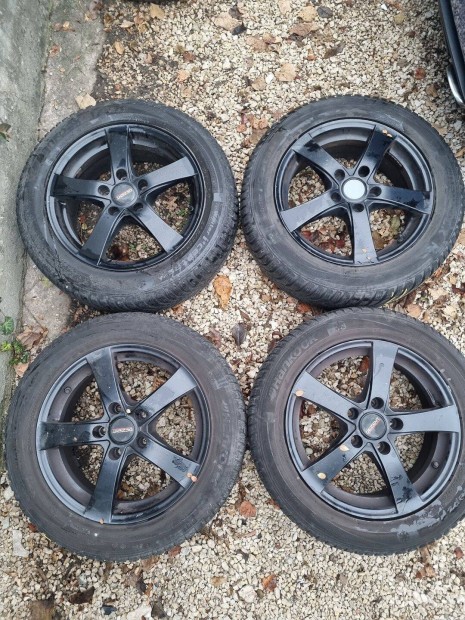 K183 205/55 R16 Hankook Hasznlt Tli Kerk 6.5X16 5X114.3 ET48