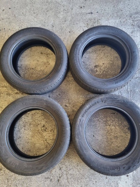 K191 225/60R17 Kumho/Conti Haszn�lt ny�ri szett