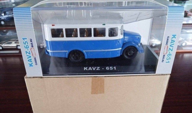 KAVZ 651 Classicbus 1/43 modell kisauto Elad