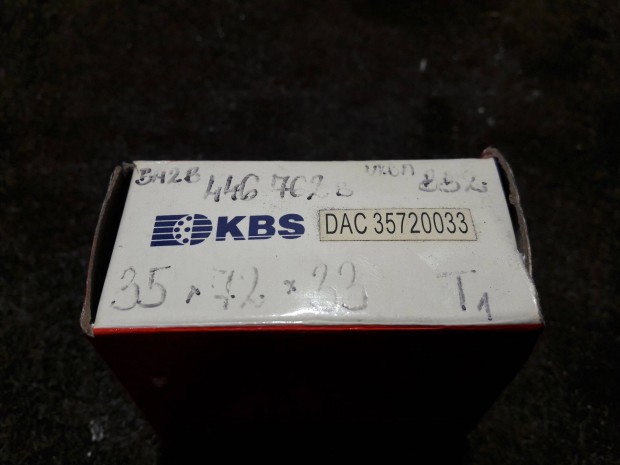 KBS DAC 35720033 kerkcsapgy 35x72x33