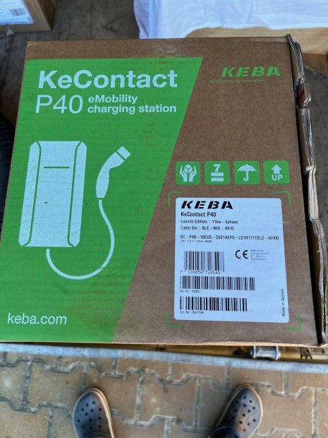 KEBA Kecontact P40 Fali doboz 16A 11 kW