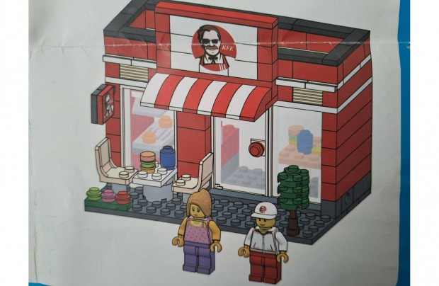 KFC Mini City ptjtk Lego kompatibilis