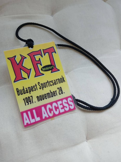 KFT zenekar (Lar Andrs) stagepass