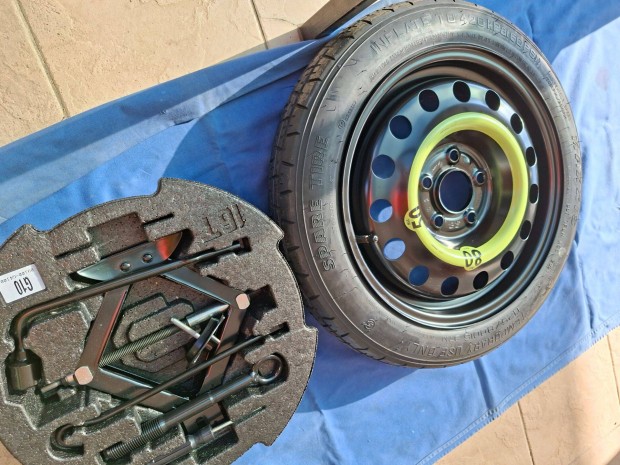 KIA Ceed új gyári 125/80D16 mankókerék szett vékony pótkerék