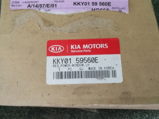 KIA PRIDE 3A B.E. ABLAKEM.SZERK.GYÁRI ÚJ eladó
