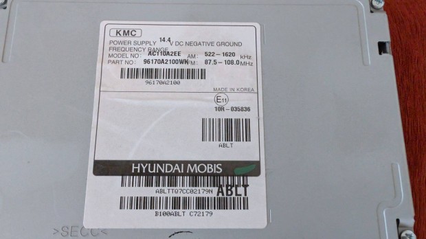 KIA cewd JD gy�ri fejegys�g