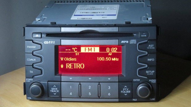 KIA gyri cd mp3 rdi autordi fejegysg