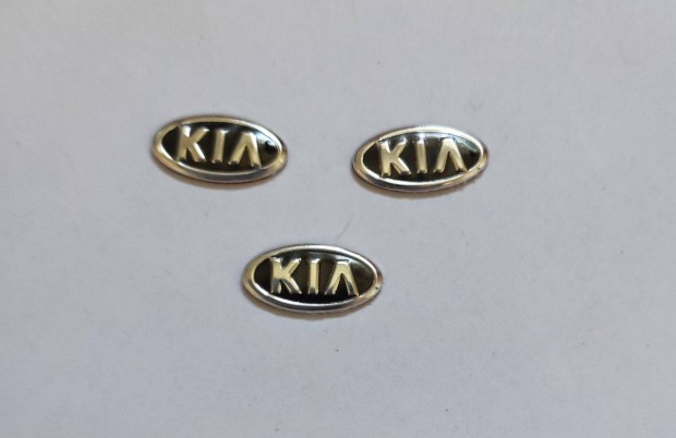 KIA indítókulcs (autó kulcs) embléma, logó 14 vagy 18 mm-es