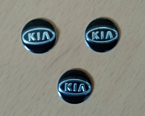 KIA indtkulcs (aut kulcs) emblma, log 14 vagy 18 mm-es