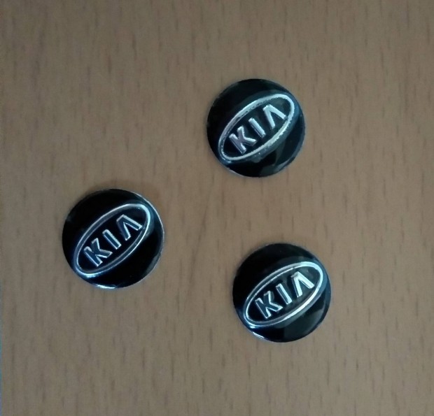 KIA indítókulcs (autó kulcs) embléma, logó, jel 14 v. 18 mm-es