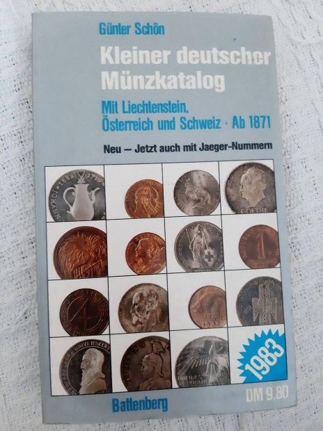 KIS Nmet rmekatalgus 1983 -Liechtenstein-I, Osztrk s Svjci rmk