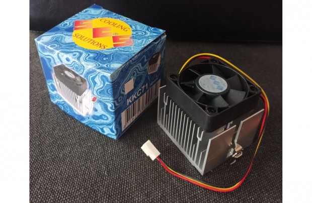 KKC71 PC CPU hűtő+ventilátor
