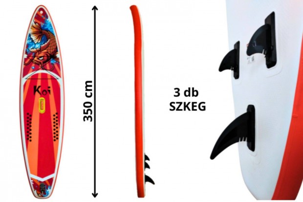 KOI SUP (350 cm hossz)