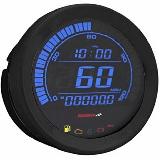 KOSO sebességmérő HD-02S fekete