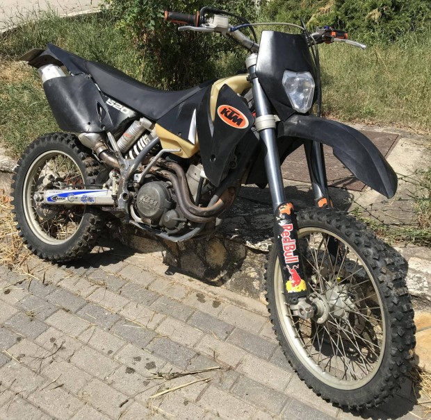 KTM 520 EXC Rendszmos. szervizelve