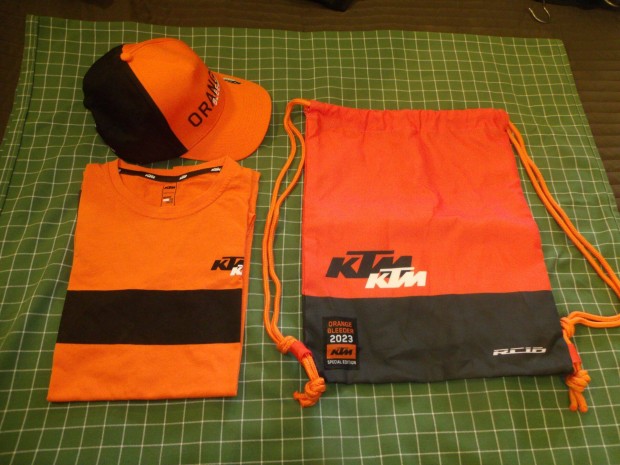 KTM Orange Bleeder 2023 Moto GP Fan Pack pl tornazsk baseball sapka