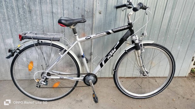 KTM full alumínium 28" 6 speed teleszkópos városi kerékpár