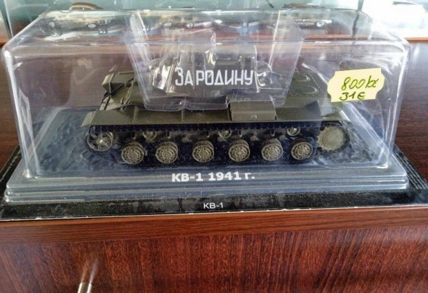 KV 1 "Tanki dea" tank kisauto modell 1/43 Elad