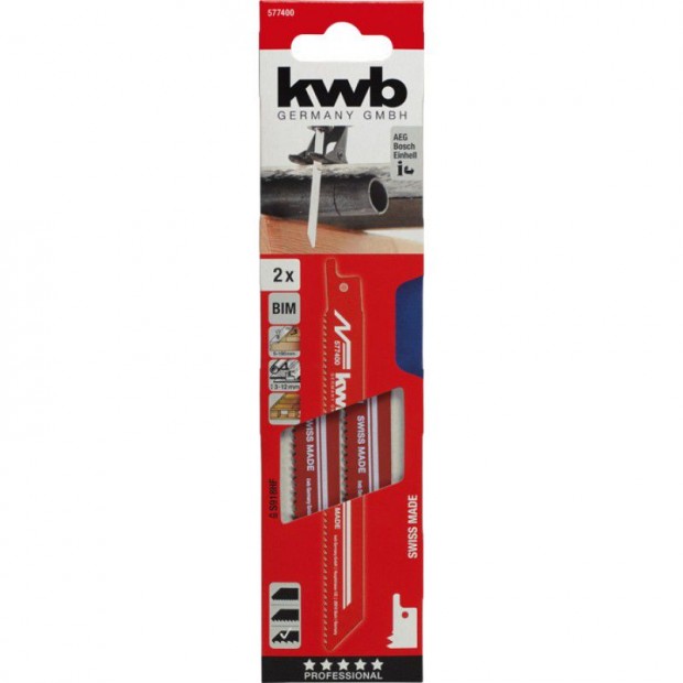 KWB PROFI Bi-metal HIGHLY FLEXIBLE orrfrszlap fmhez 2 db (49577400)