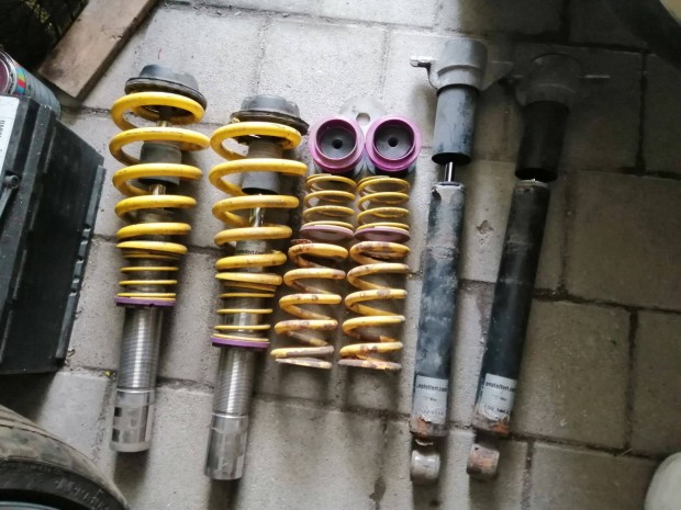 KW V2 Audi A4 B8 A5 8T A6 4G állítható magasságú futómű S4 S5 S6 Q5 RS